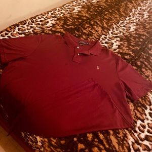 Maroon, Ralph Lauren Polo XXL Men Big and Tall.